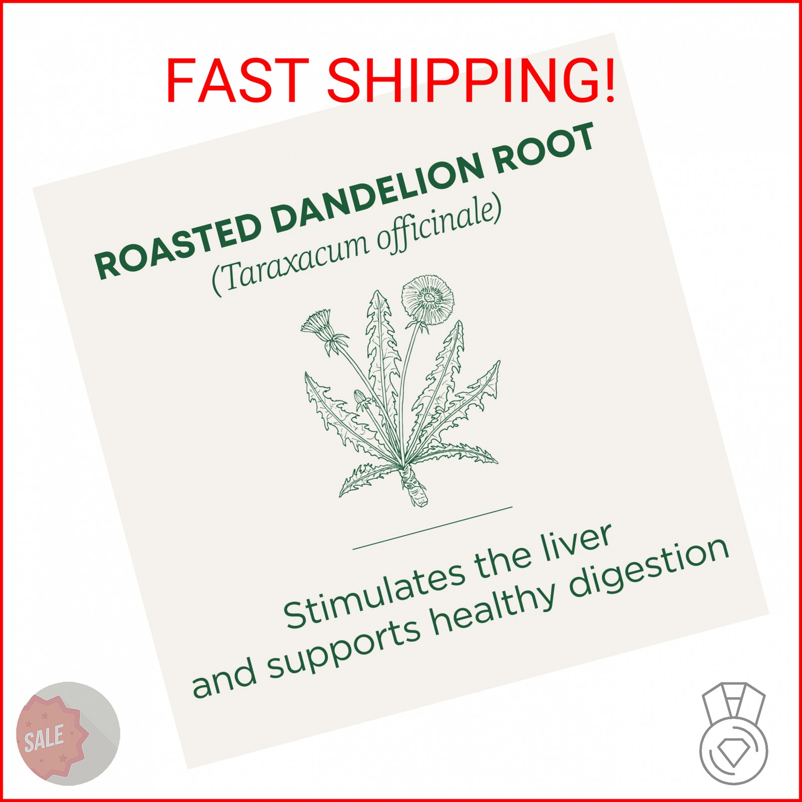 Traditional Medicinals Organic, Roasted, Dandelion Root Tea – Supports Normal De
