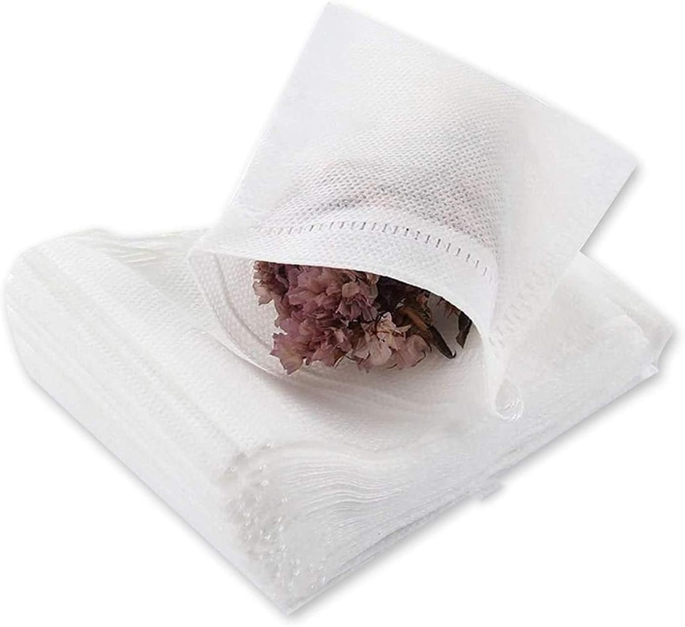 Versatile Disposable Tea Infusers – 400 Non-Woven Tea Filter Bags for Every Brew