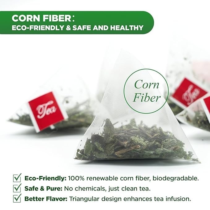 Mullein Leaf Tea Made with 100% Pure Mullein Leaves, for Lungs Cleanse 30 Bags.