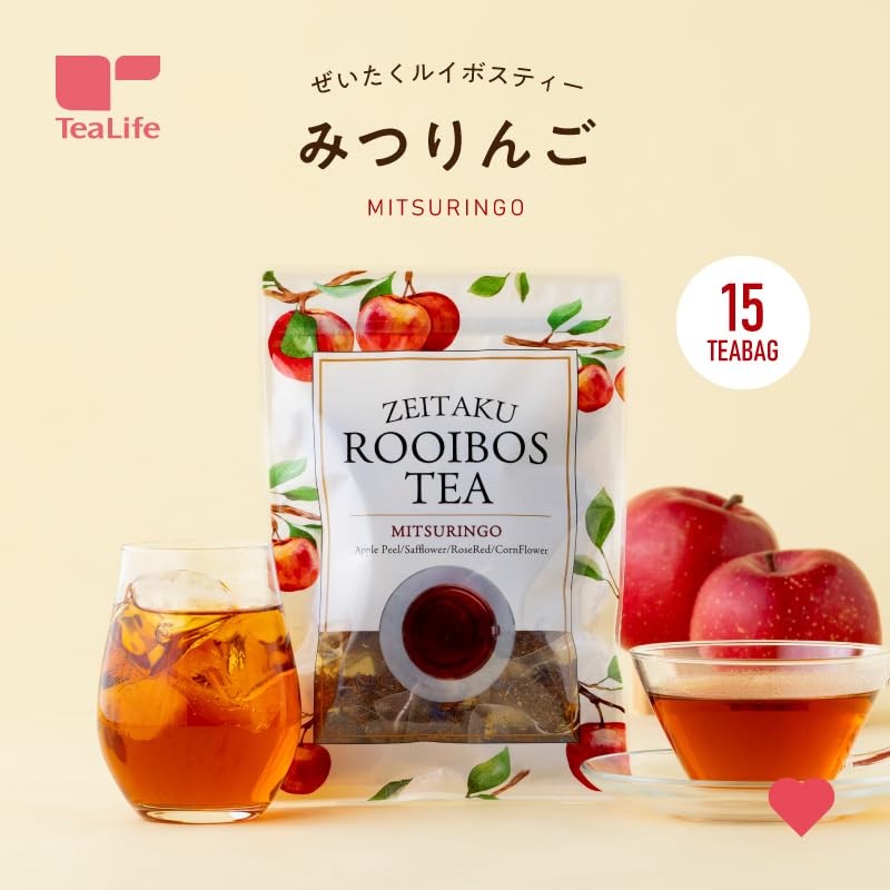 Tea Life Luxury Rooibos Tea Honey Apple 15 bags Tea Life