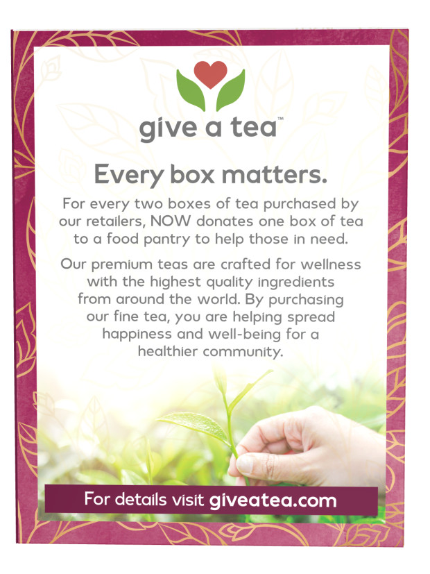 Organically Hip Hibiscus Tea 24 bags By Now Foods