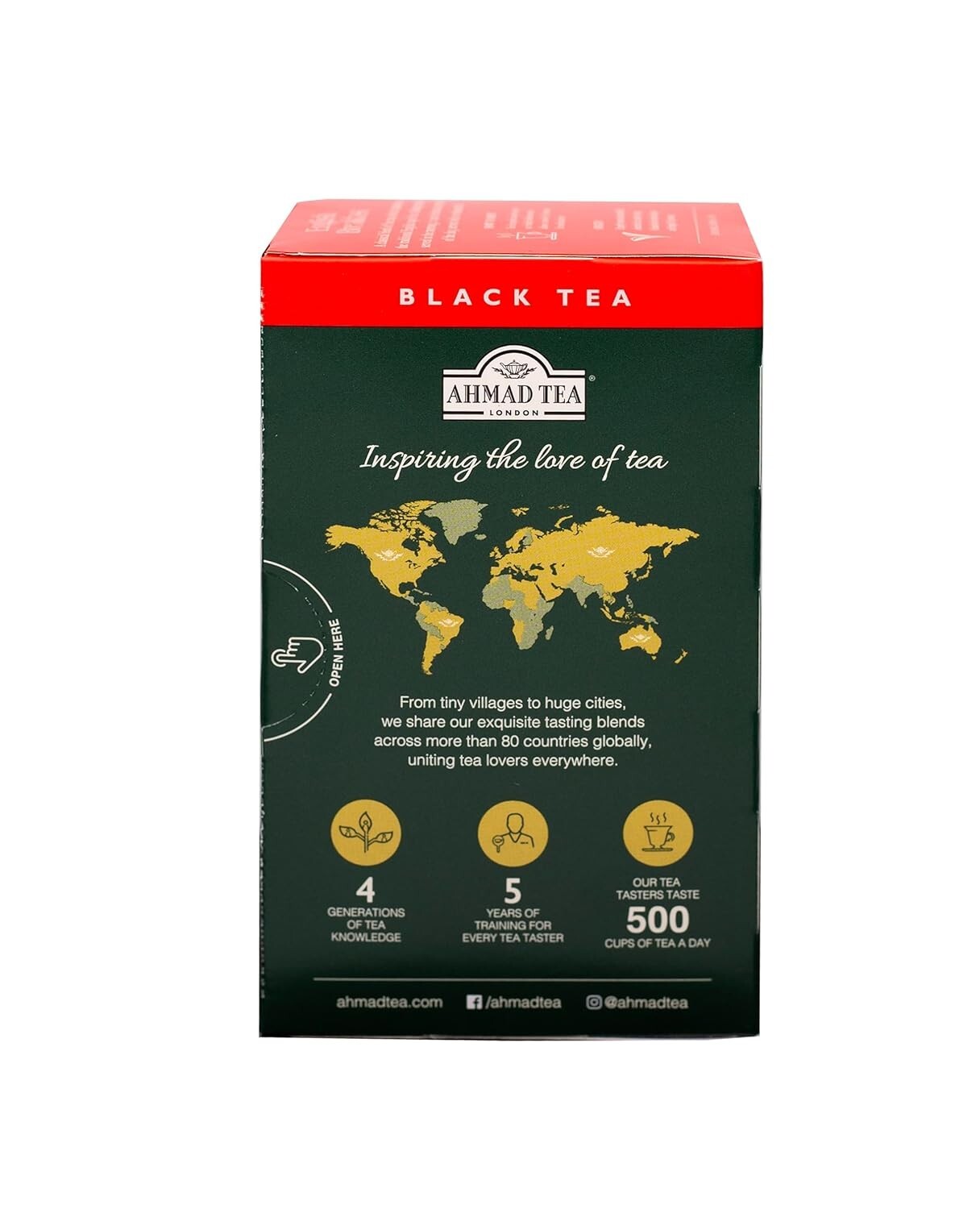 Luxury English Breakfast Tea – 120 Caffeinated Teabags, Foil Wrapped Freshness