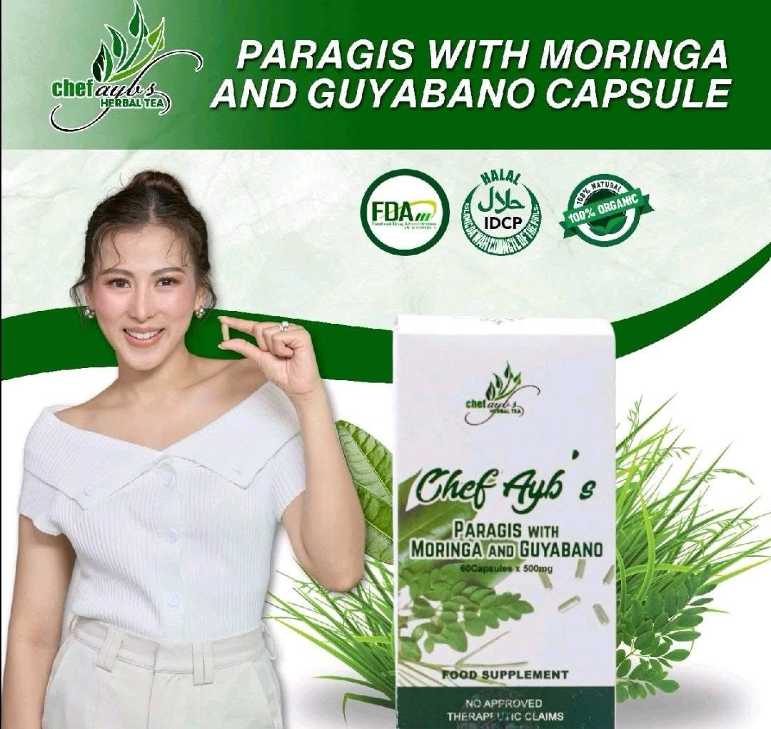 Chef Aybs Paragis With Moringa And Guyabano 30 Capsule