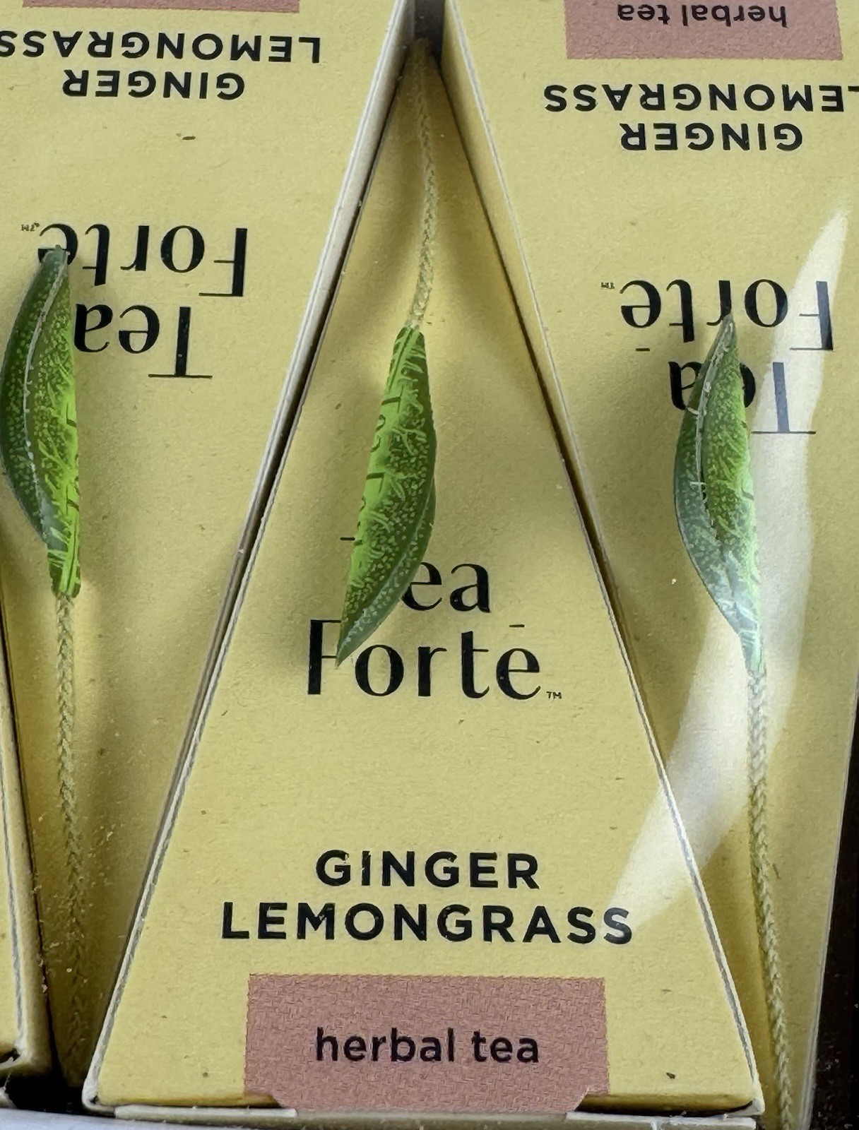 (2) Tea Forte White Ginger Pear 10 Pyramid Infusers White Tea = 20 Total Bags