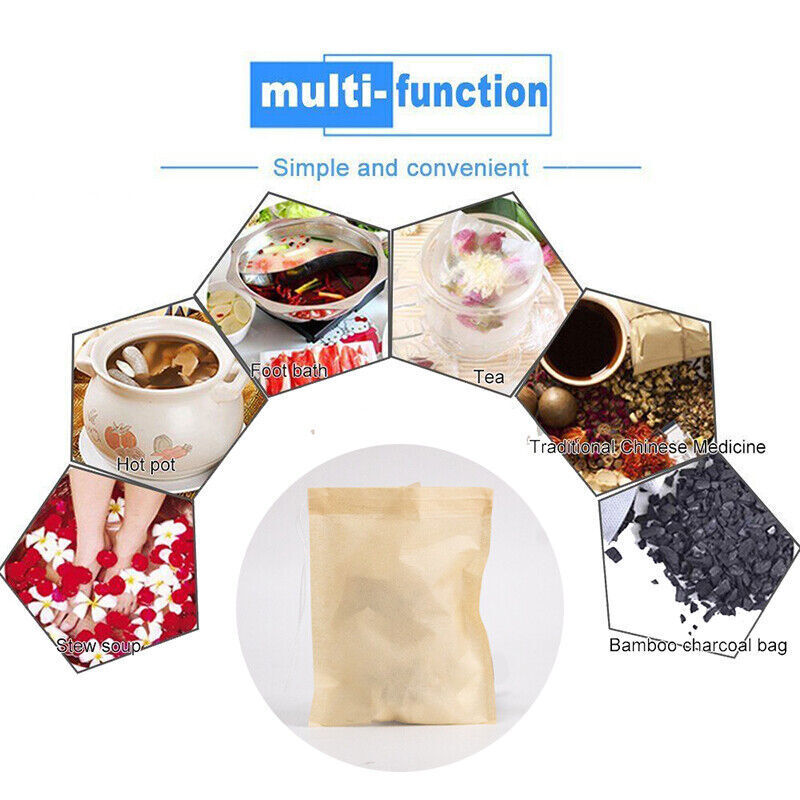 10-5000pcs Tea Bag Disposable Drawstring Empty Teabag Herb Loose Tea Filter LOT