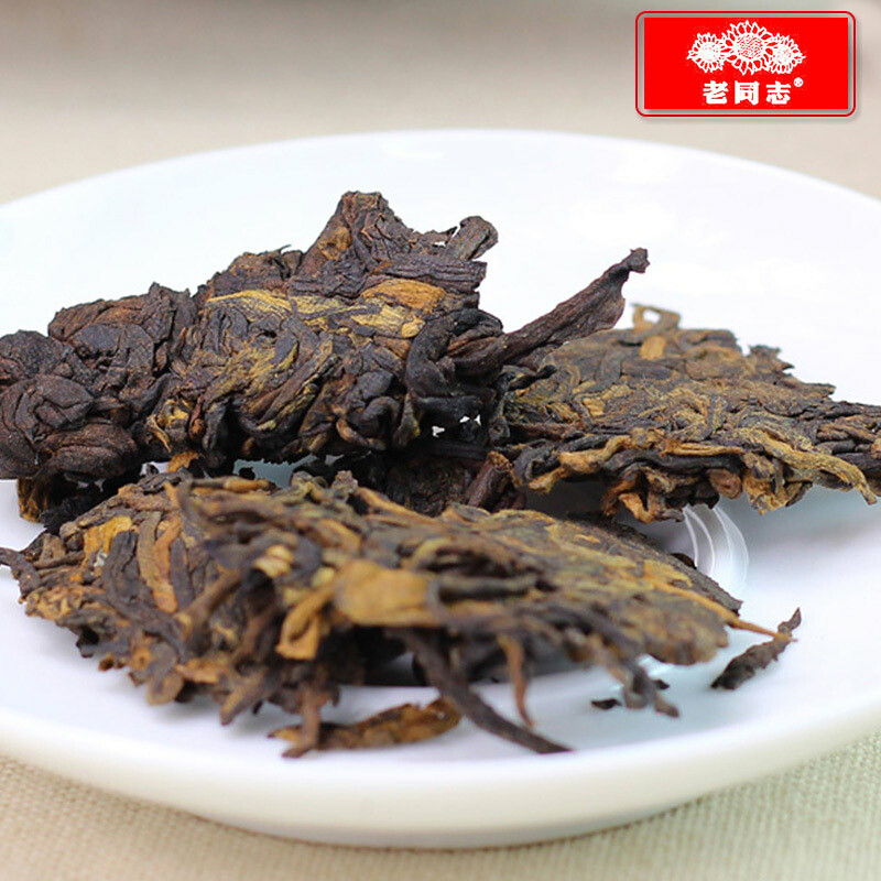 HelloYoung Ripe Puer Tea 357g Chun Xiang Cake Batch 171 Top-grade Pu Er