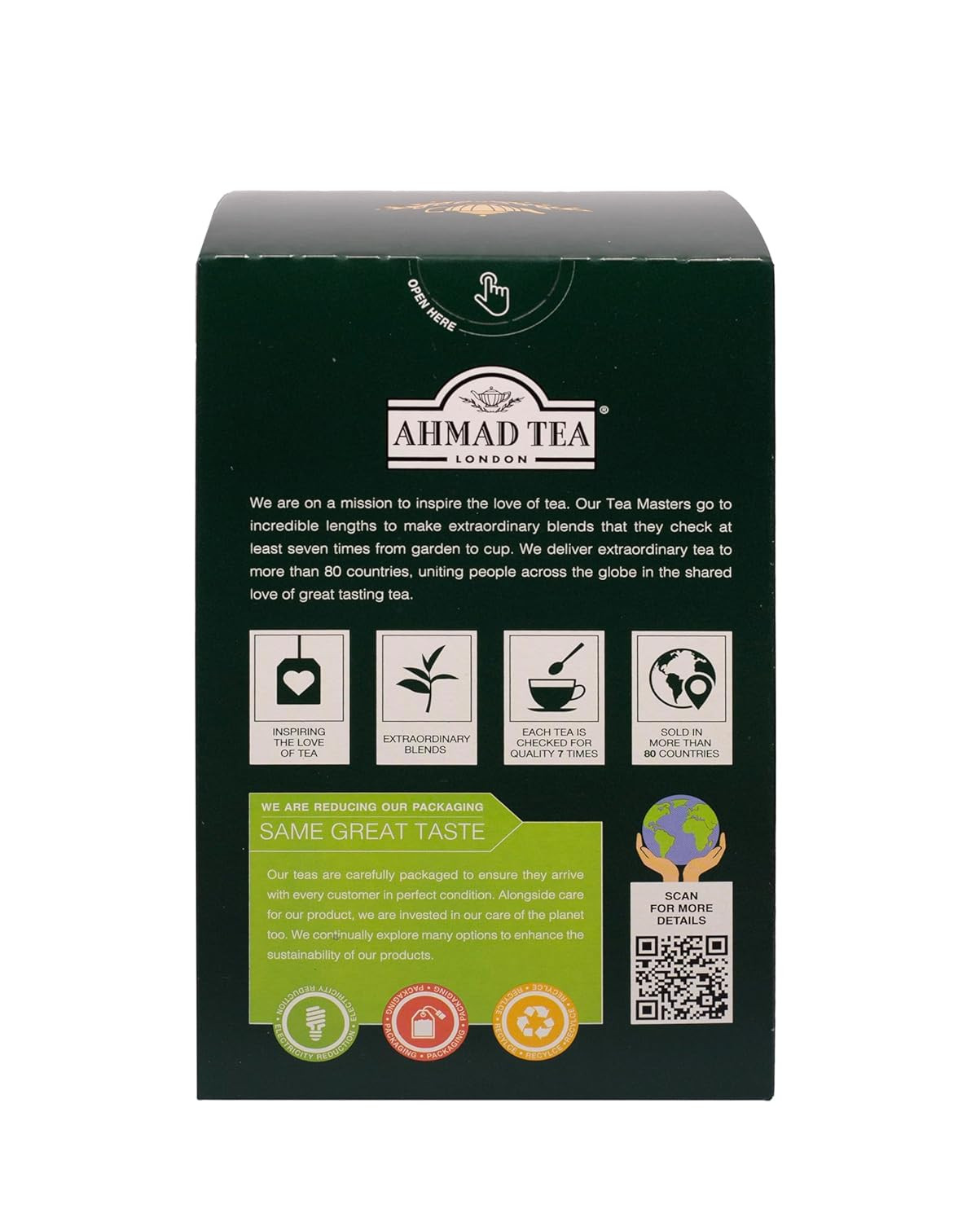 Black Tea, Cardamom Loose Leaf, 454G – Caffeinated & Sugar-Free