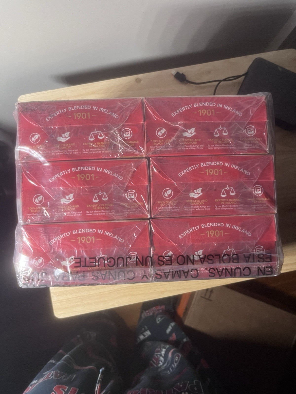 Barry’s Tea Gold Blend 80 Bags • Sealed 6-Pack Brick • Imported from Ireland