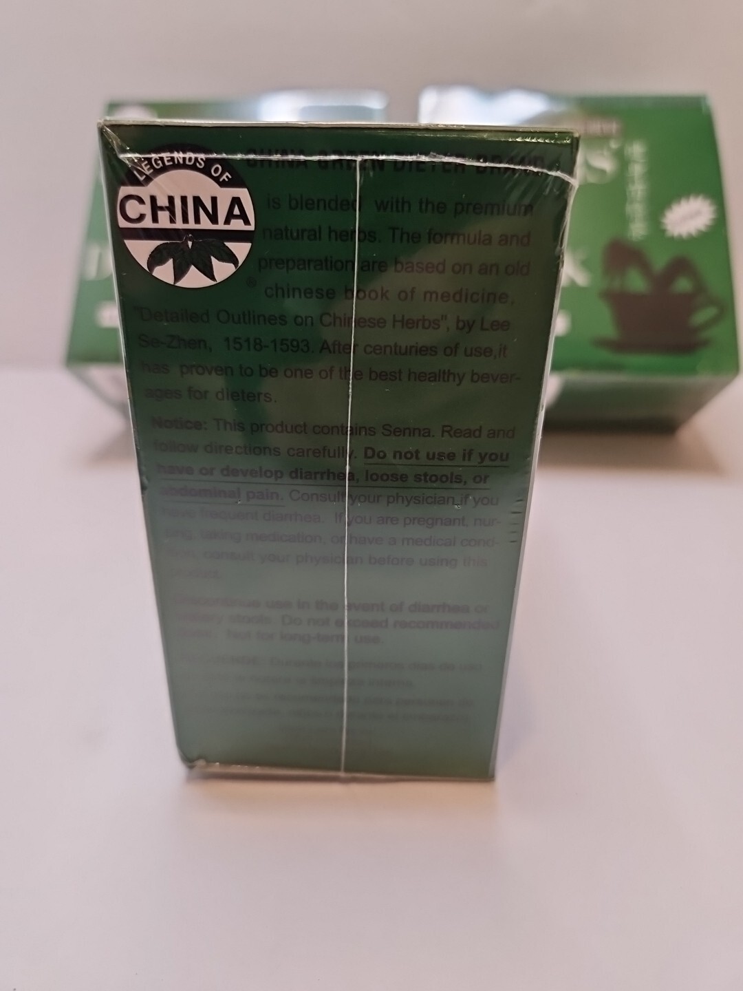 China Green Dieters Tea by Uncle Lee Detox Tea with Senna Laxative Constipation