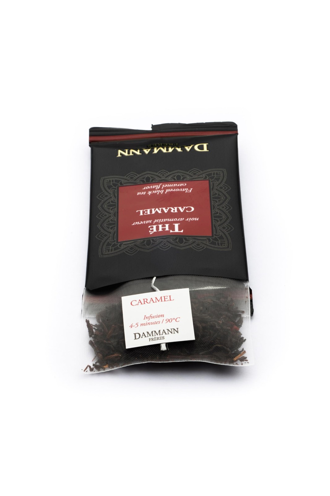 Dammann Freres Sachets, Caramel Toffee Flavored Tea Bags, Premium Gourmet Fre…
