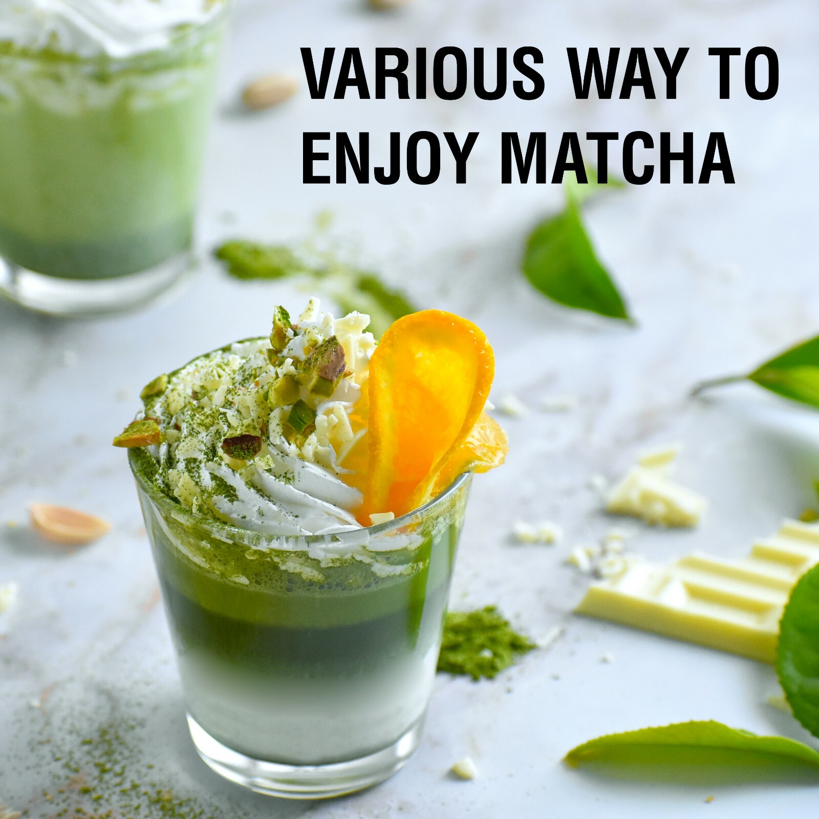 100% Pure Organic Natural Matcha Powder Japanese Ceremonial Grade 100g Latte