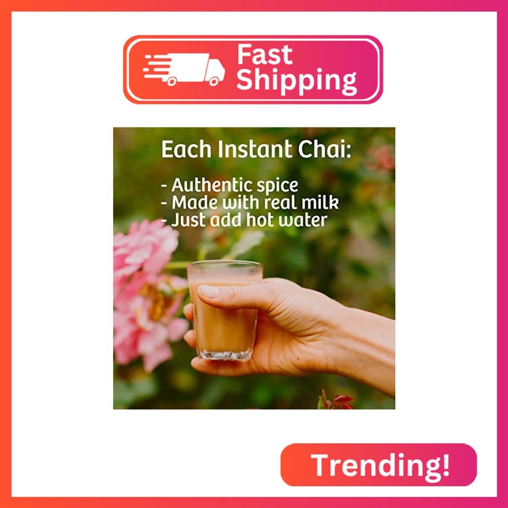 Tea India Chai Moments Masala Chai Tea Instant Latte Mix Flavorful Blend Of Prem