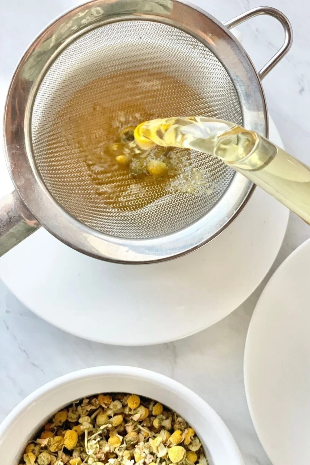 Organic Chamomile Dried Flowers Loose Tea Boosts Immunity /Stress Anxiety Relief