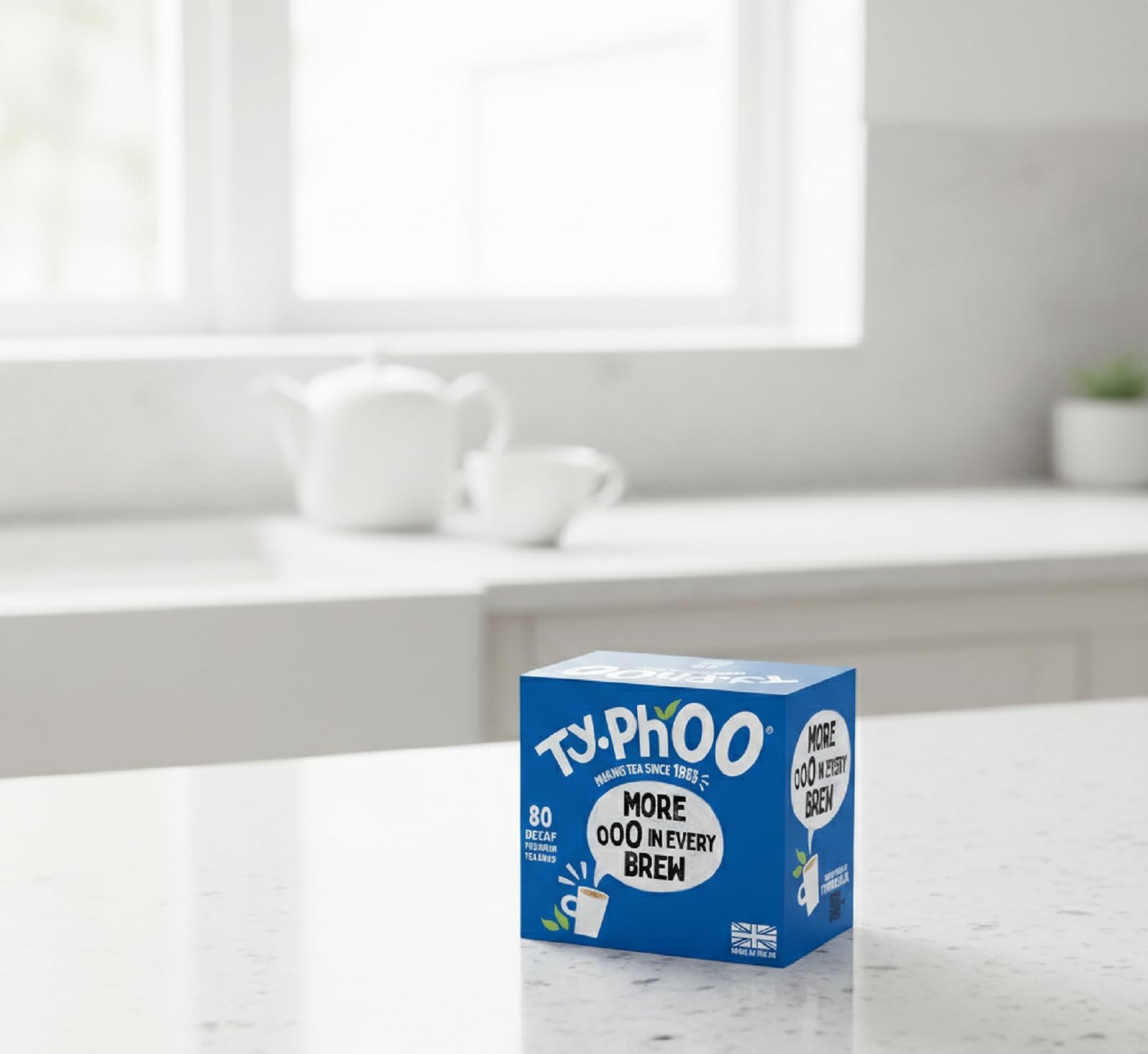 Typhoo Decaf (More In Every Brew) 80 Premium Teabags Pack 1
