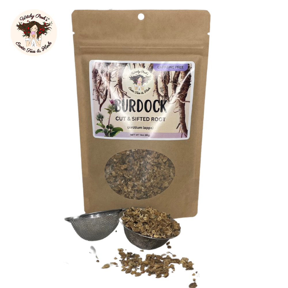 Burdock Root Loose Leaf Tea, Piece’s of Root