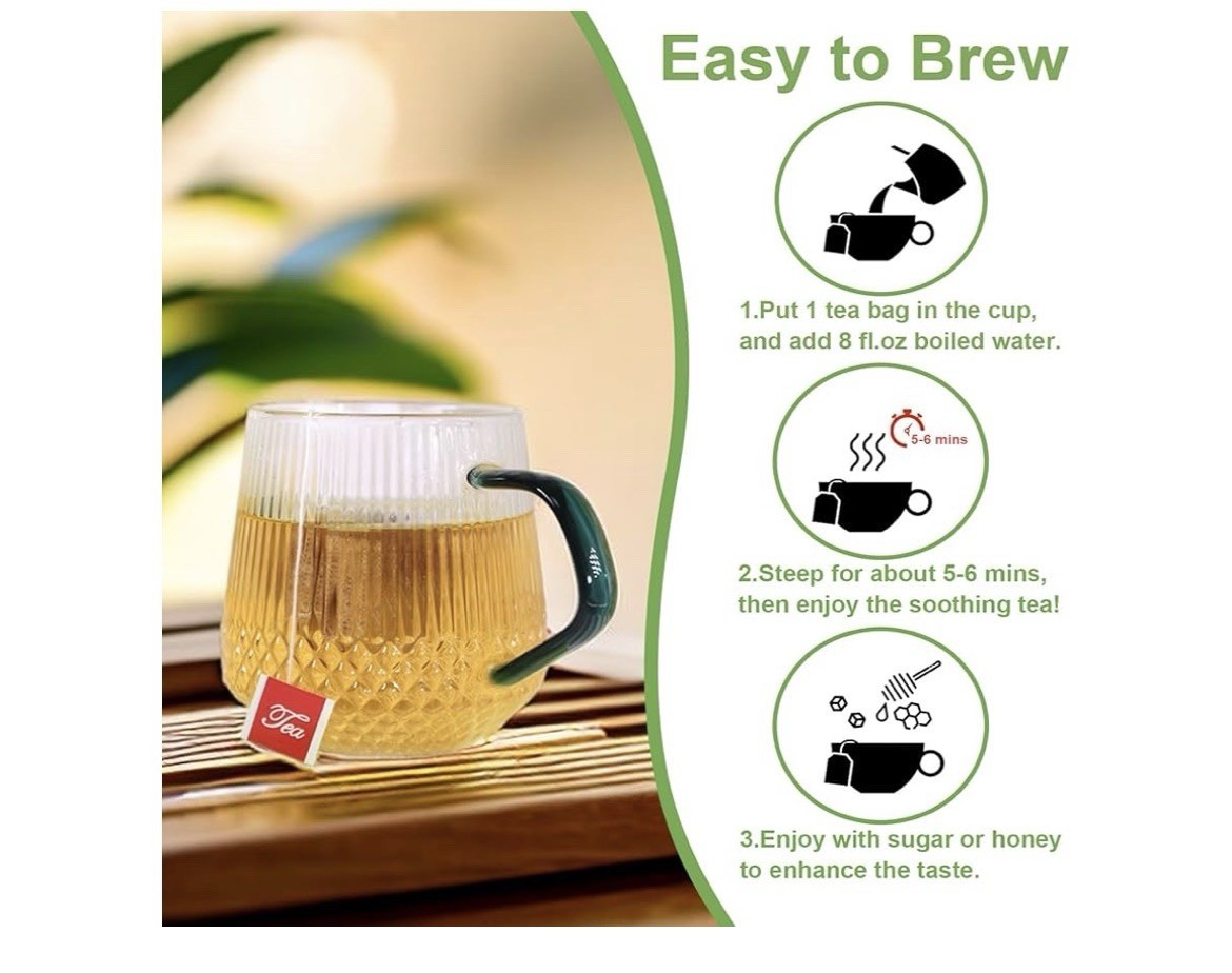 TEARELAE Thyme leaf Tea herbal Help Digestion Boost Immunity Non GMO 60 Tea Bags