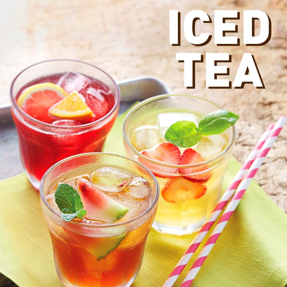 Iced Tea Watermelon Mint, 8 Count, Premium Fine Black Tea