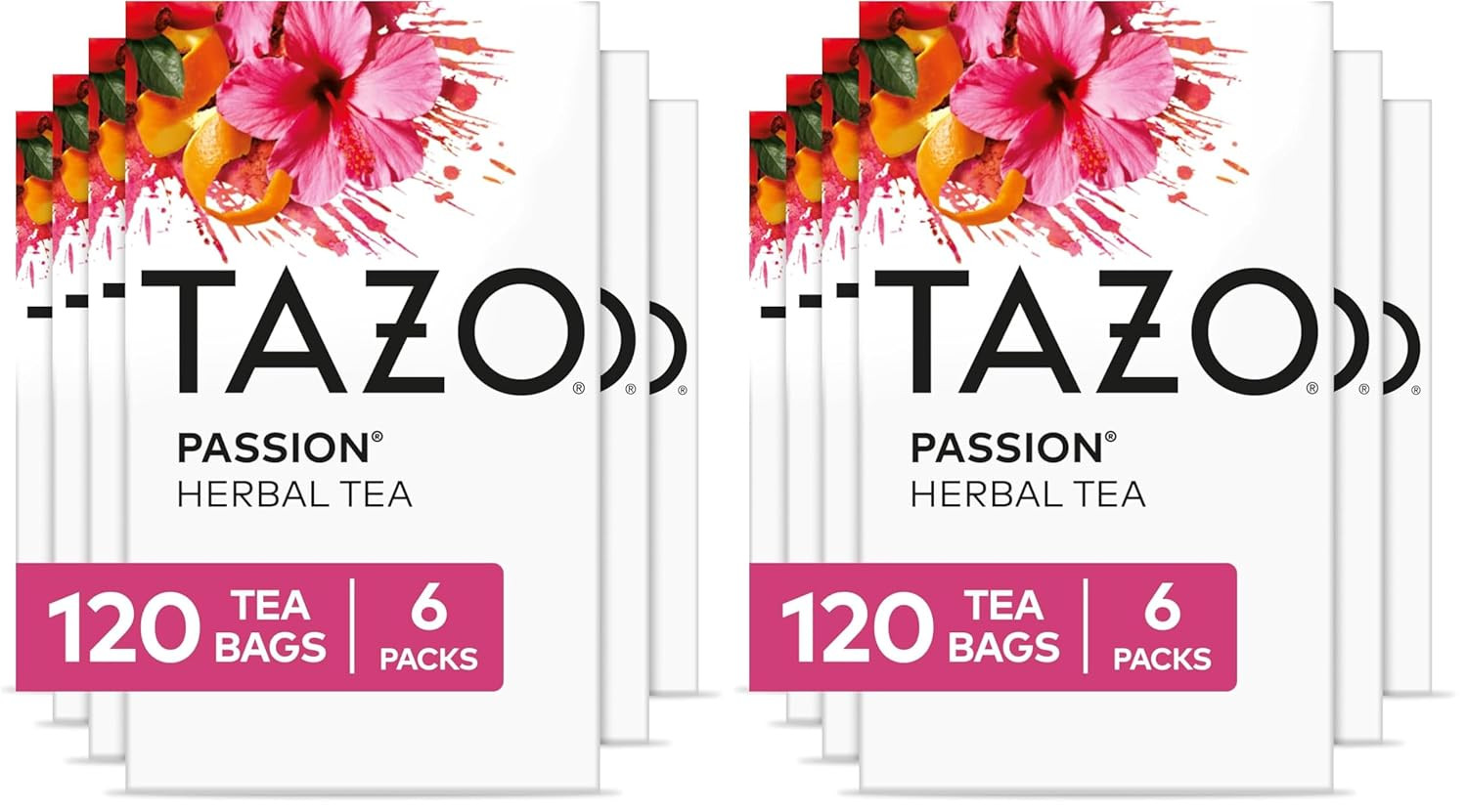 Wild Sweet Orange Tea Bags, Unsweetened Herbal Tea, Caffeine-Free, 120 Total Tea