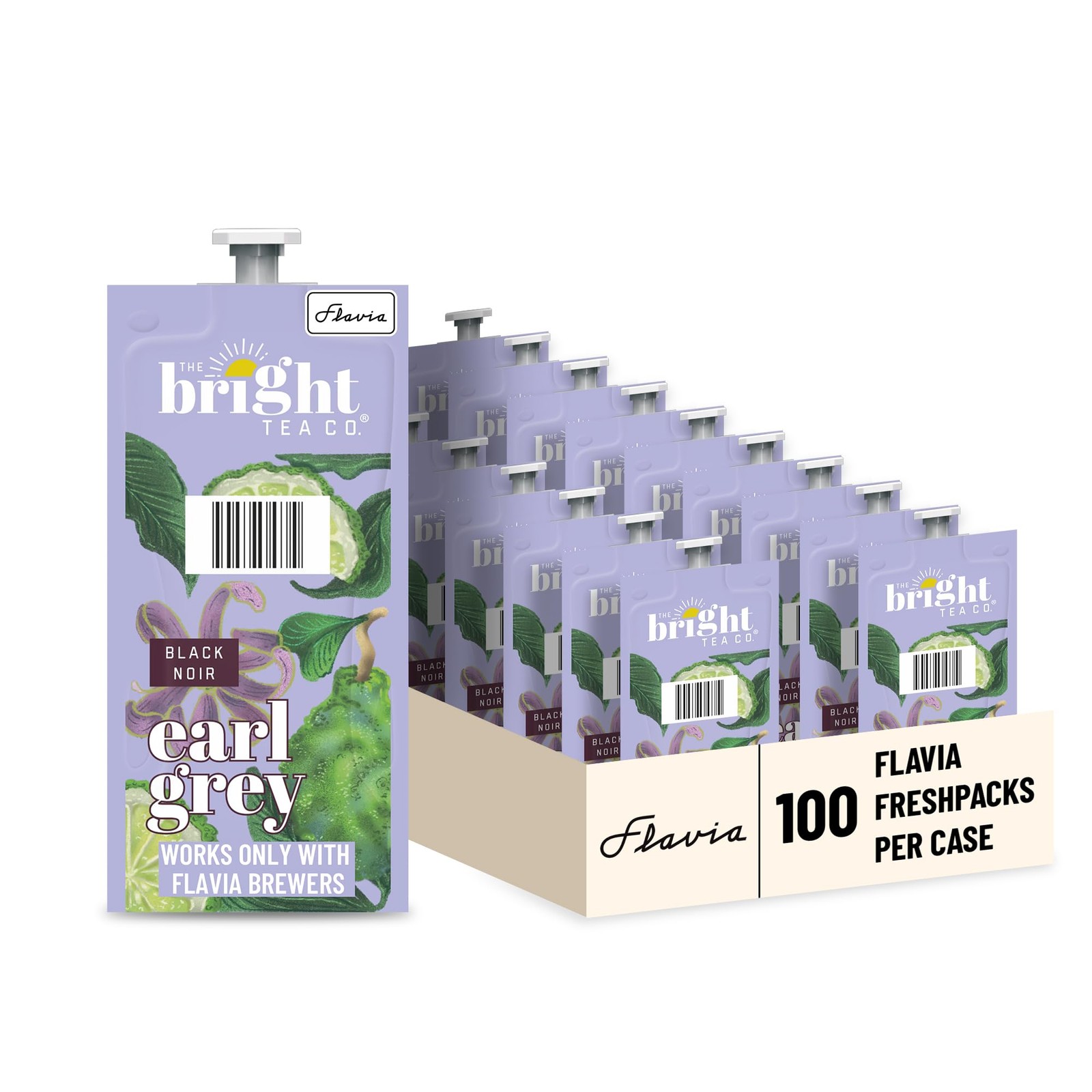 Flavia Bright Tea Co. Earl Grey Tea Freshpacks works only with Flavia Brewers…