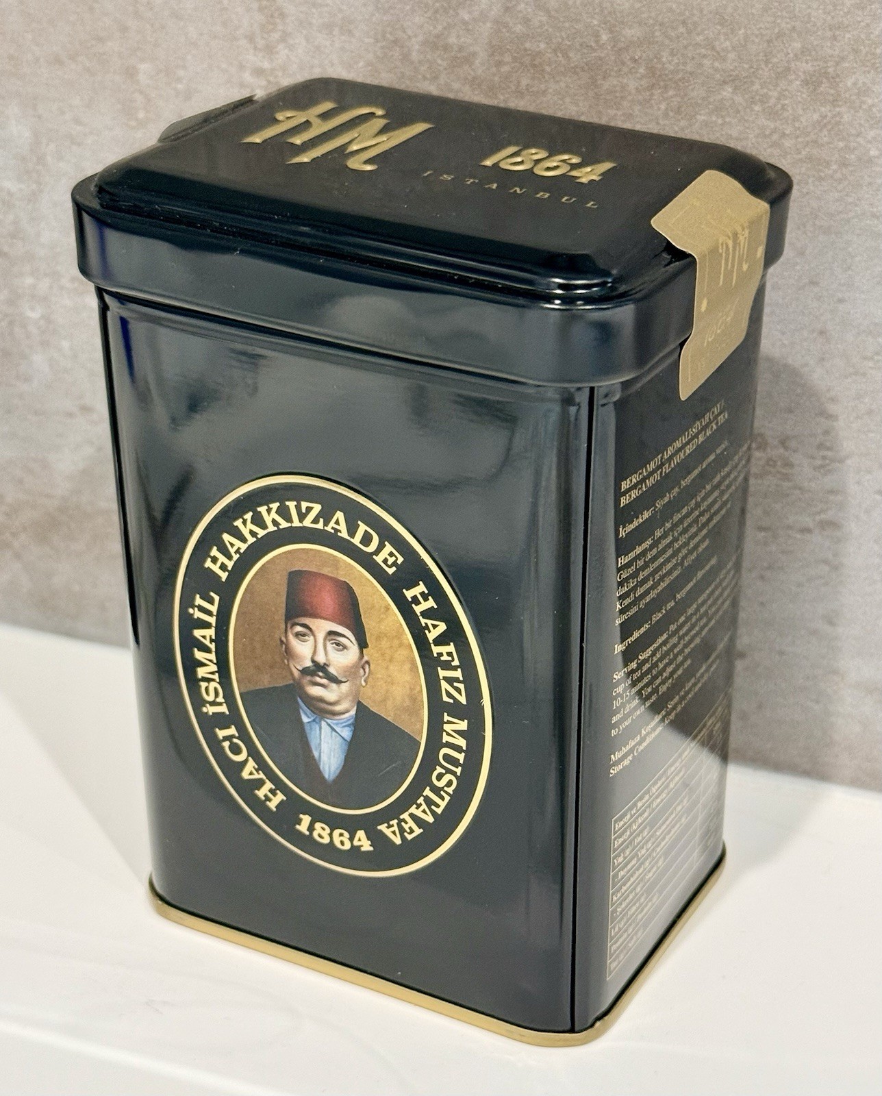Hafiz Mustafa 1864 – Turkish Tea (Istanbul Premium Brand) 100g Sealed; Exp 2028