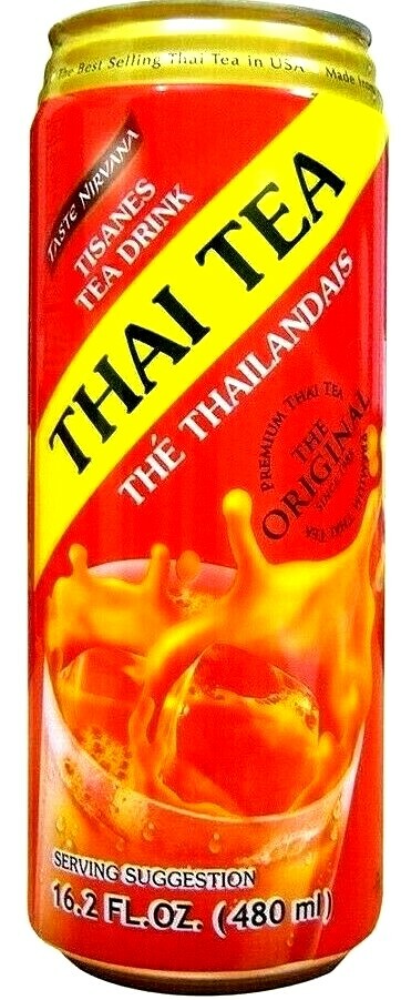 Taste Nirvana The Original Premium Thai Tea Drink 16.2 oz ( Pack of 6 )