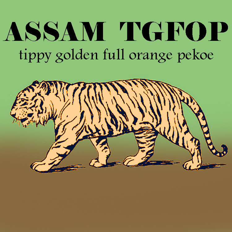 Travelers Assam TGFOP Black Tea, Organic, loose/bulk from $3.25 (1 oz.)
