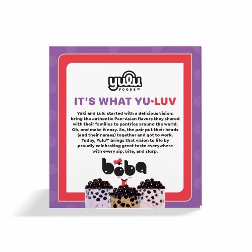 YULU Instant Boba Classic Milk Tea Taro and Strawberry Variety Pack Tea Kit