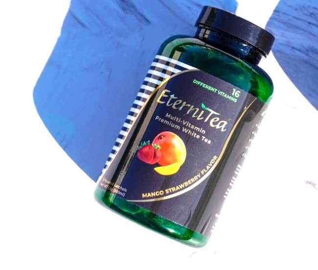 “Multi-Vitamin Premium White Tea” 100% All Natural Herbs: (Mango Strawberry F…