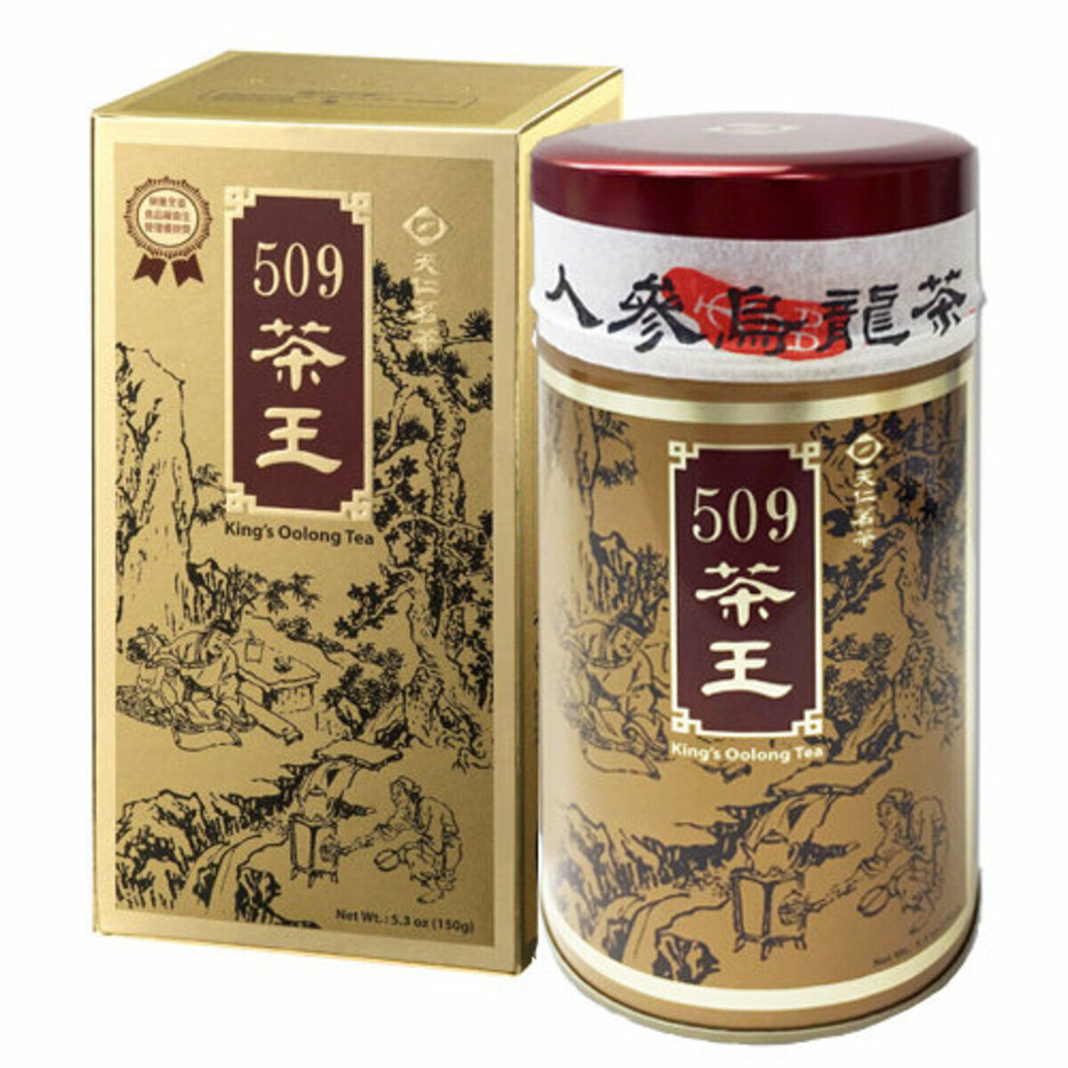 NEW TEN REN Tea King’s Dark Ginseng Oolong Taiwan Tea (150g) 天仁茗茶 509 茶王