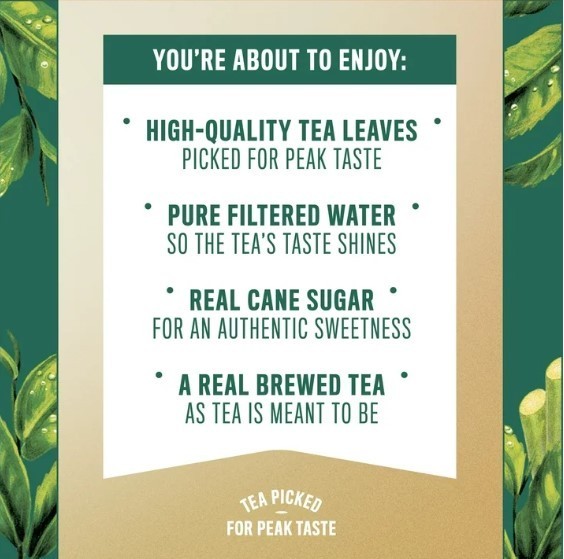 Gold Peak Iced Tea – Sweet Tea, 16.9 fl oz Bottles (6 Pack)