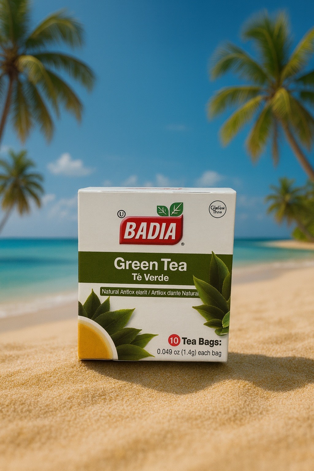 Badia Green Tea (Te Verde) (10 Tea Bags)