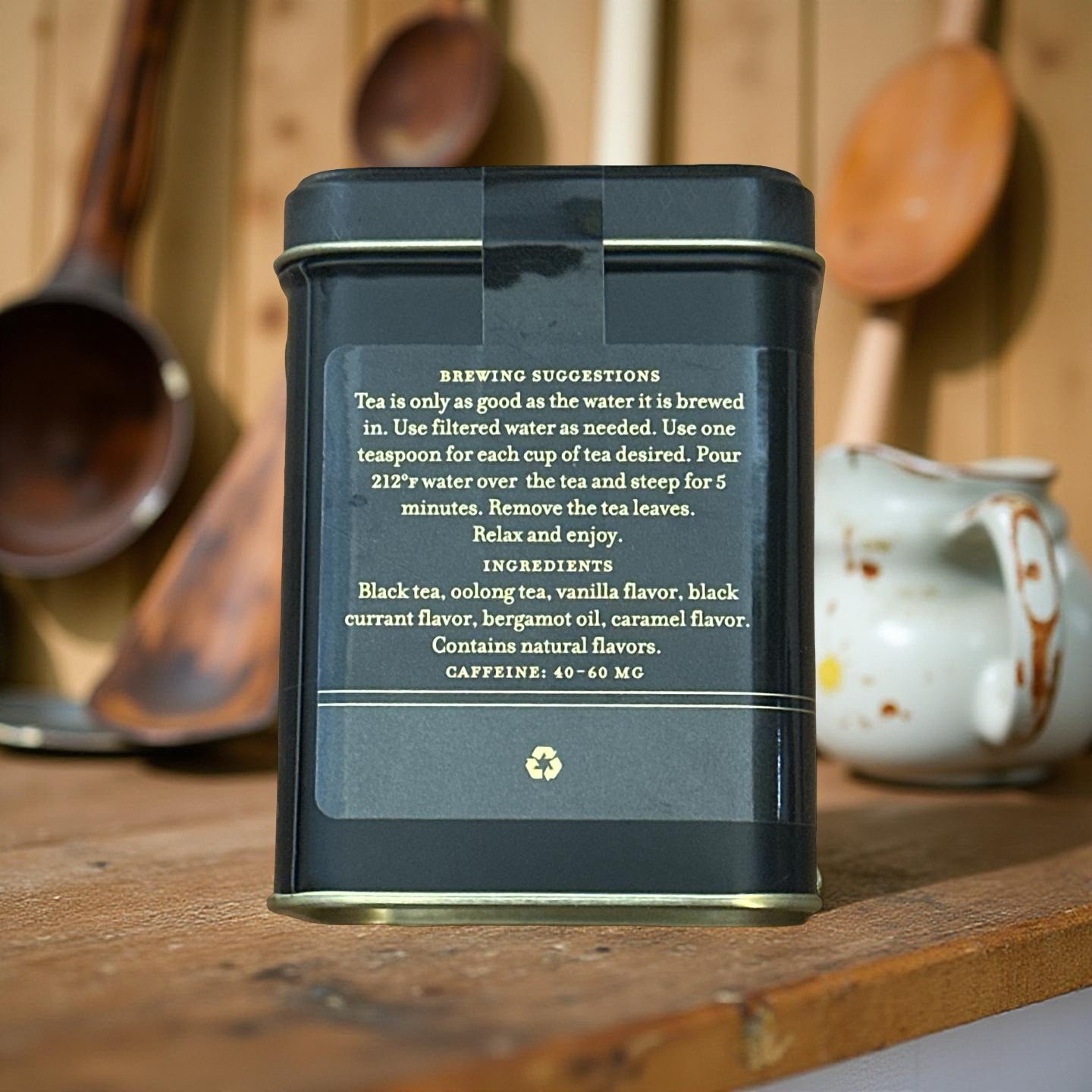 Harney and Sons “Paris” Tea 4 Ounce – 30 To 40 Cups – Hand Packed Tin Exp:12/26