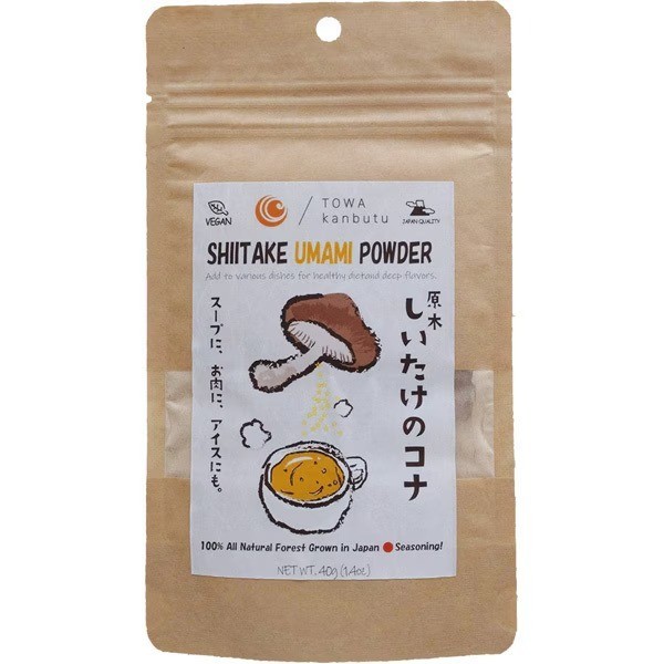TOWA kanbutu Shiitake Mushroom Umami Powder 40g made in Japan
