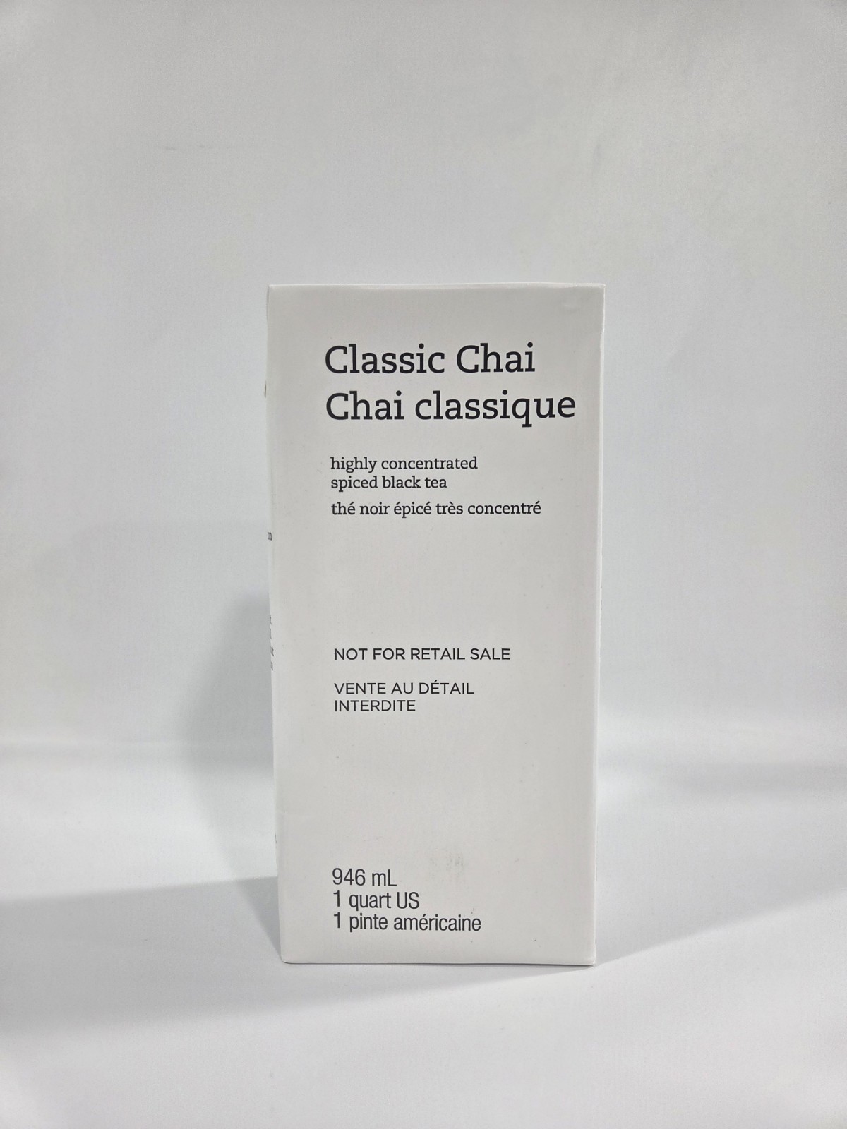 Classic Chai Tea Concentrate – Best Before August 06, 2026