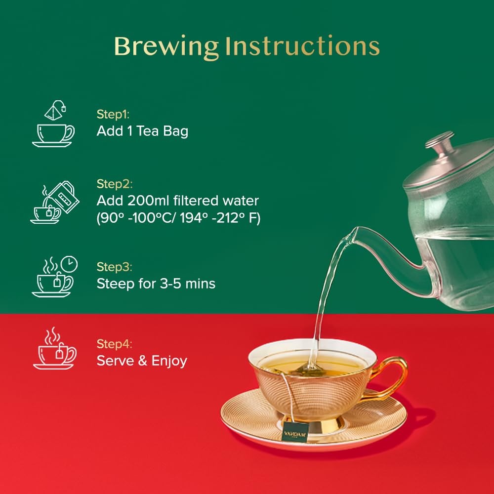 , Limited Edition Christmas Tea Gift Set | 45 Tea Bags, 9 Flavors – Holiday G…