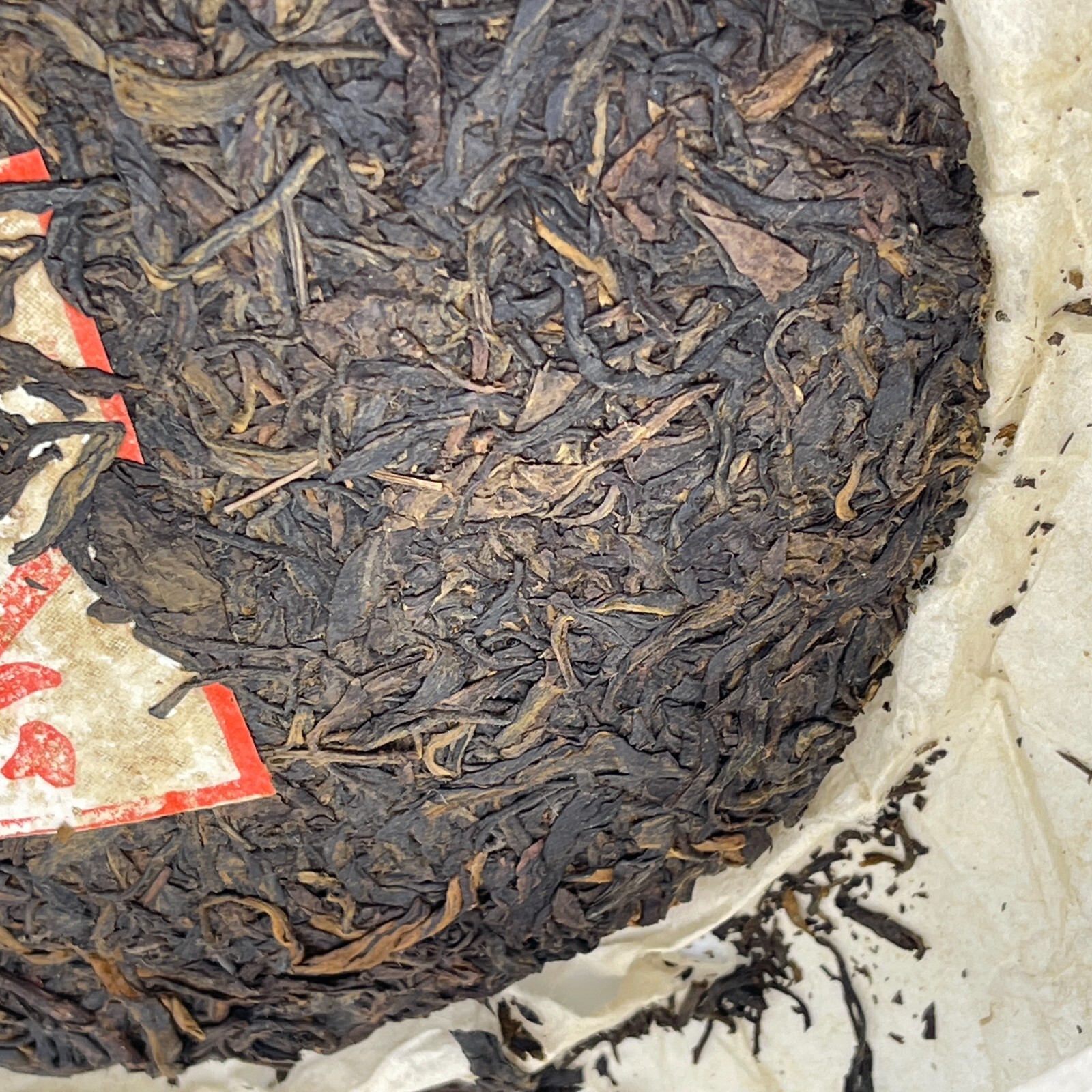 Pu-Erh tea,2002,Yunnan Gaoligong Mountain Wild Cake Tea,357g,Raw