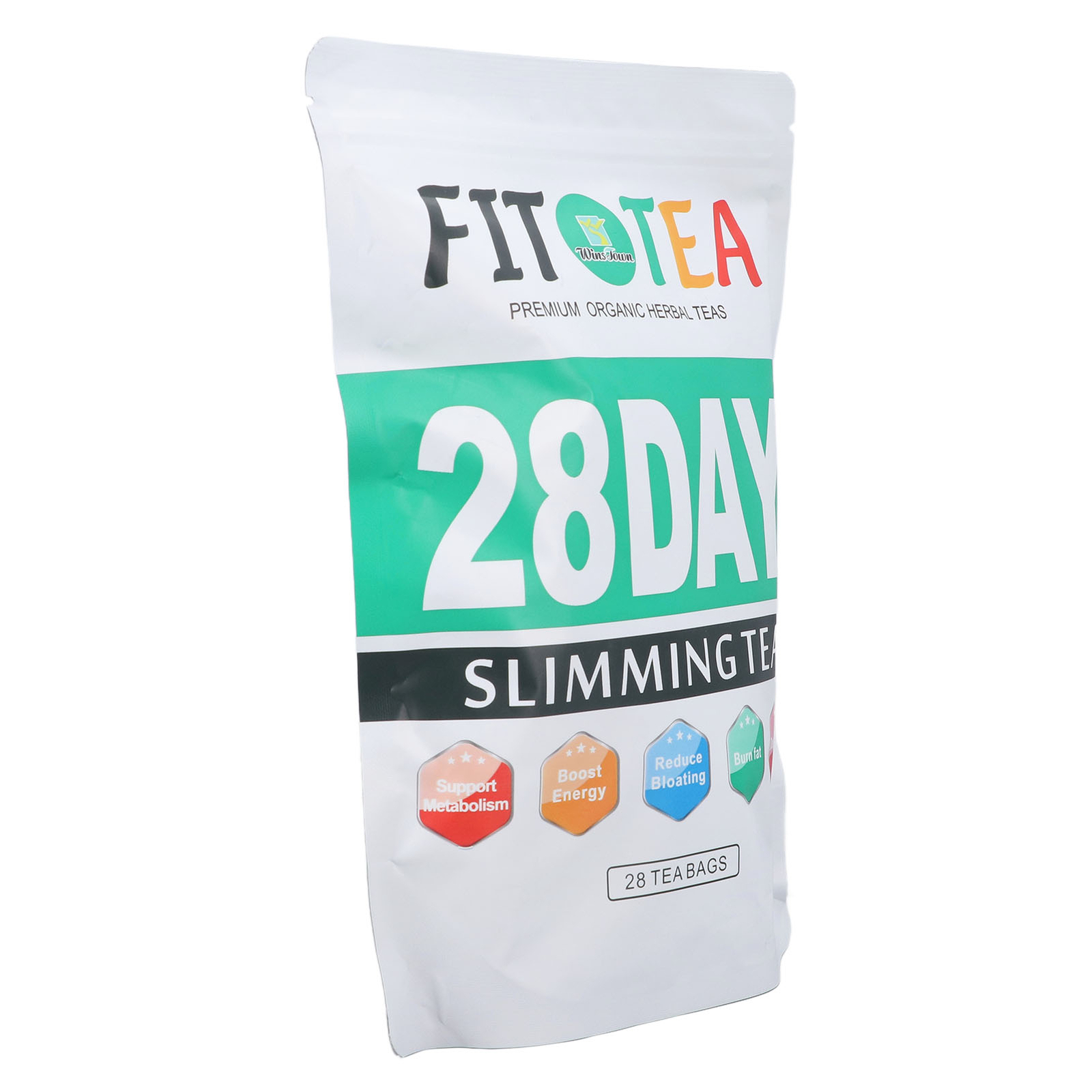 28 Day Herbal Green Tea Individually Packaged Professional Grinding Process Tea