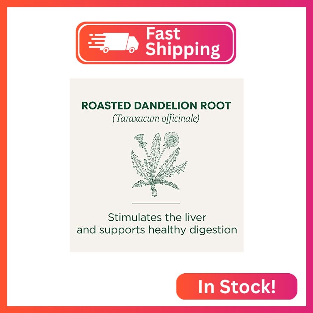Traditional Medicinals Organic, Roasted, Dandelion Root Tea – Supports Normal De