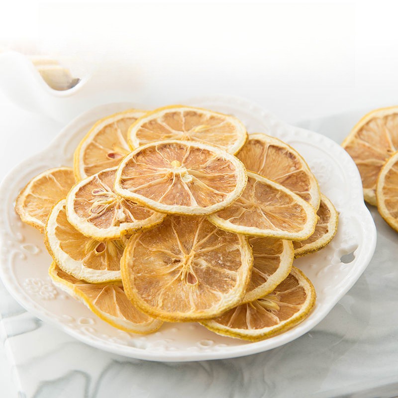 250g Freeze-dried Lemon Slices Brew Tea Flower Fruit Tea Packaged Beauty Tea
