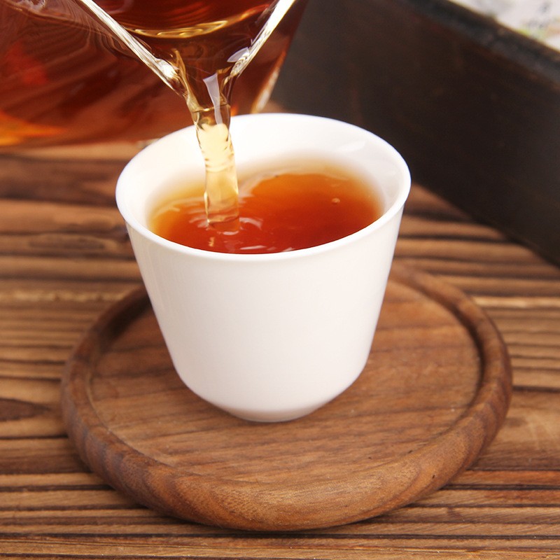 500g Premium Yunnan Green Tangerine Dried Tangerine Peel Pu’er Tea Ripe Tea Cake