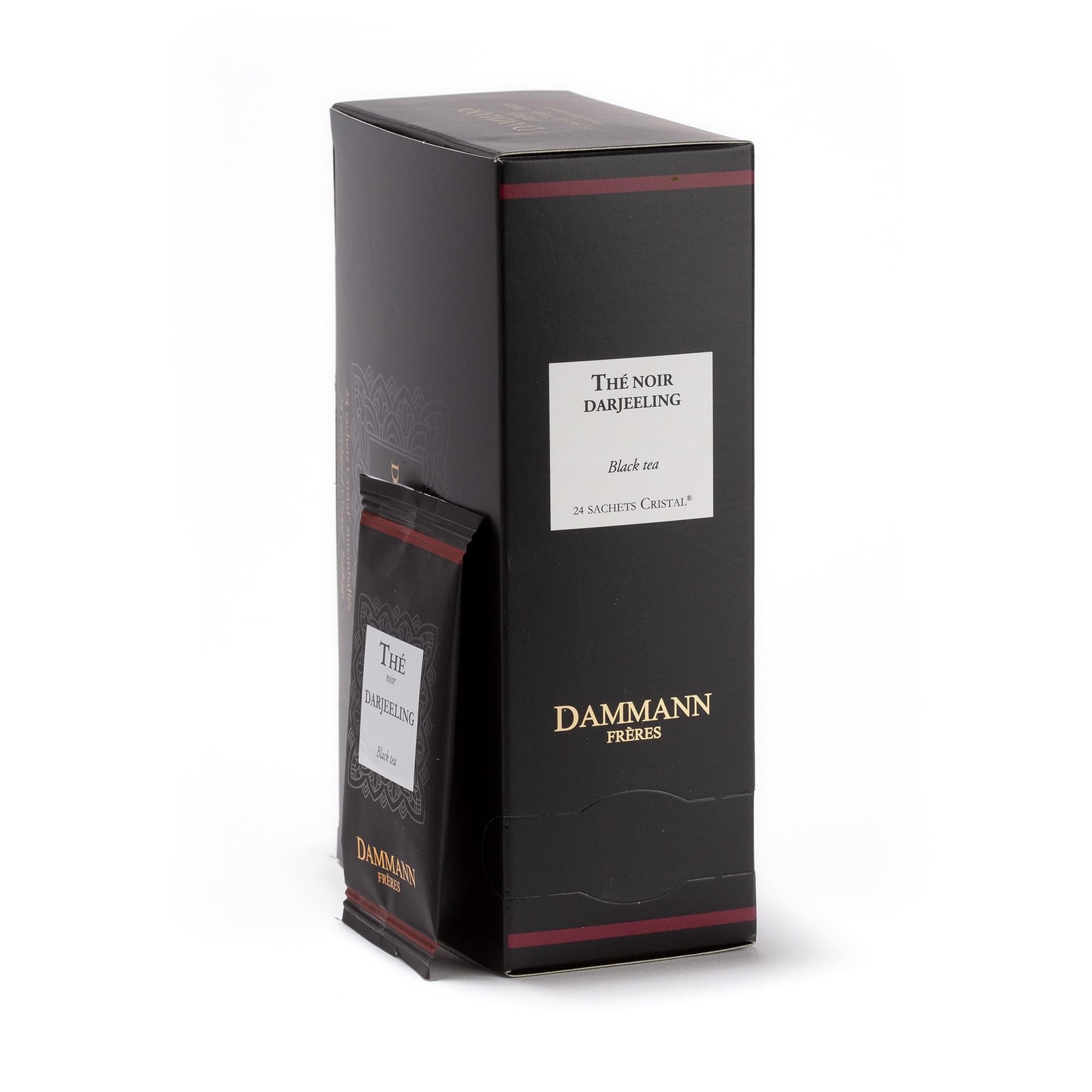 Dammann Freres Satchets, Darjeeling Tea Bags, Premium French Gourmet Black Te…
