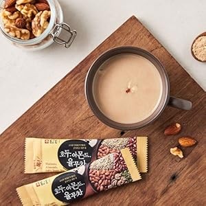 Walnut Almond Adlay Tea Drink Mix – Korean Yulmu Cha (Job’s Tears) Roasted