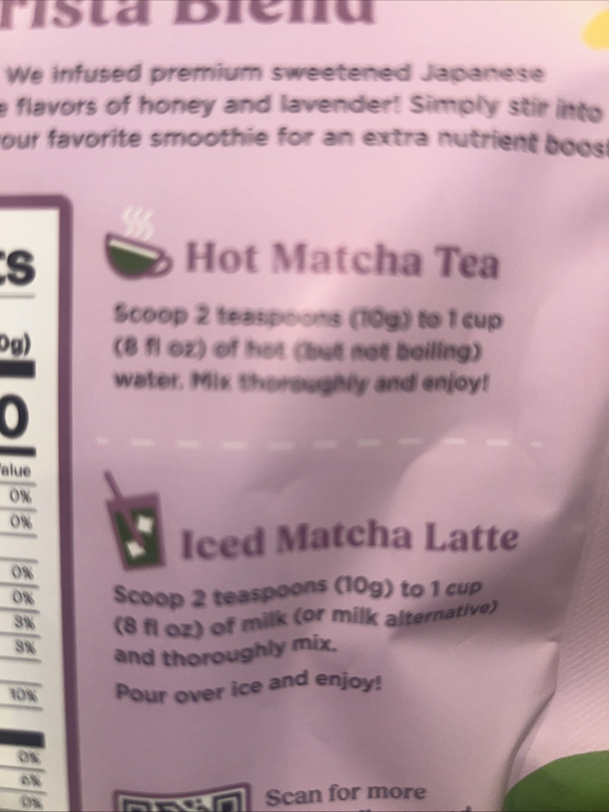 MATCHA Matchalicious Lavender Matcha 6 oz~17 Servings (2 Pack) Exp 01/2028