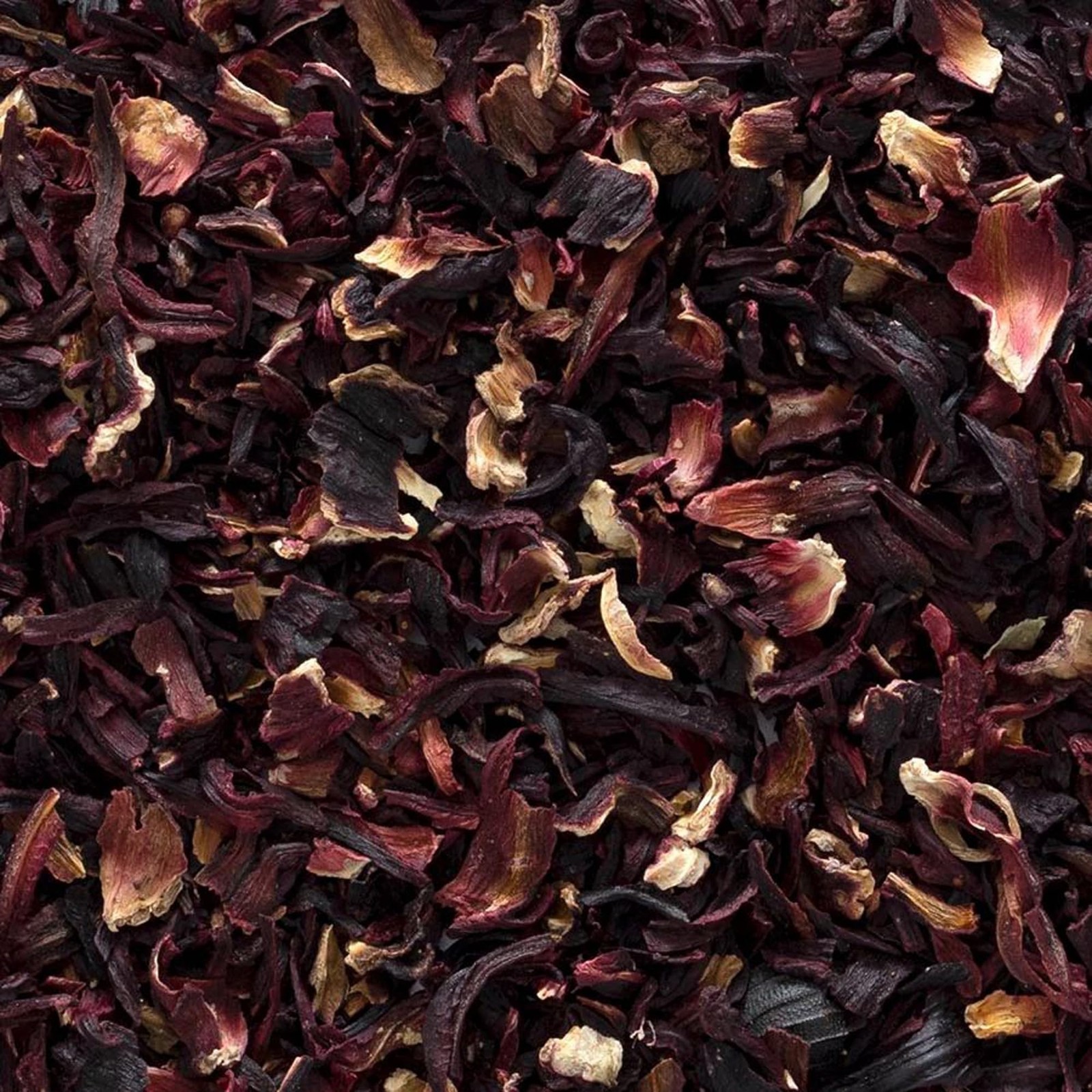 Hibiscus Flowers, Cut & Sifted, Kosher | 1 lb. Bulk No Color