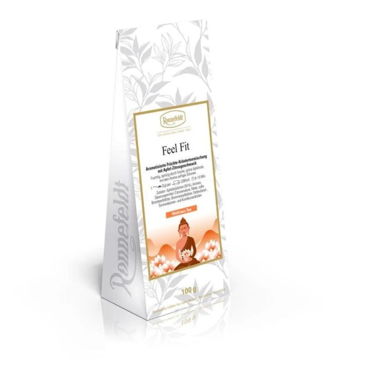 Ronnefeldt Premium Loose Leaf Flavoured Herbal/Fruit Tea – Feel Fit – 100 g