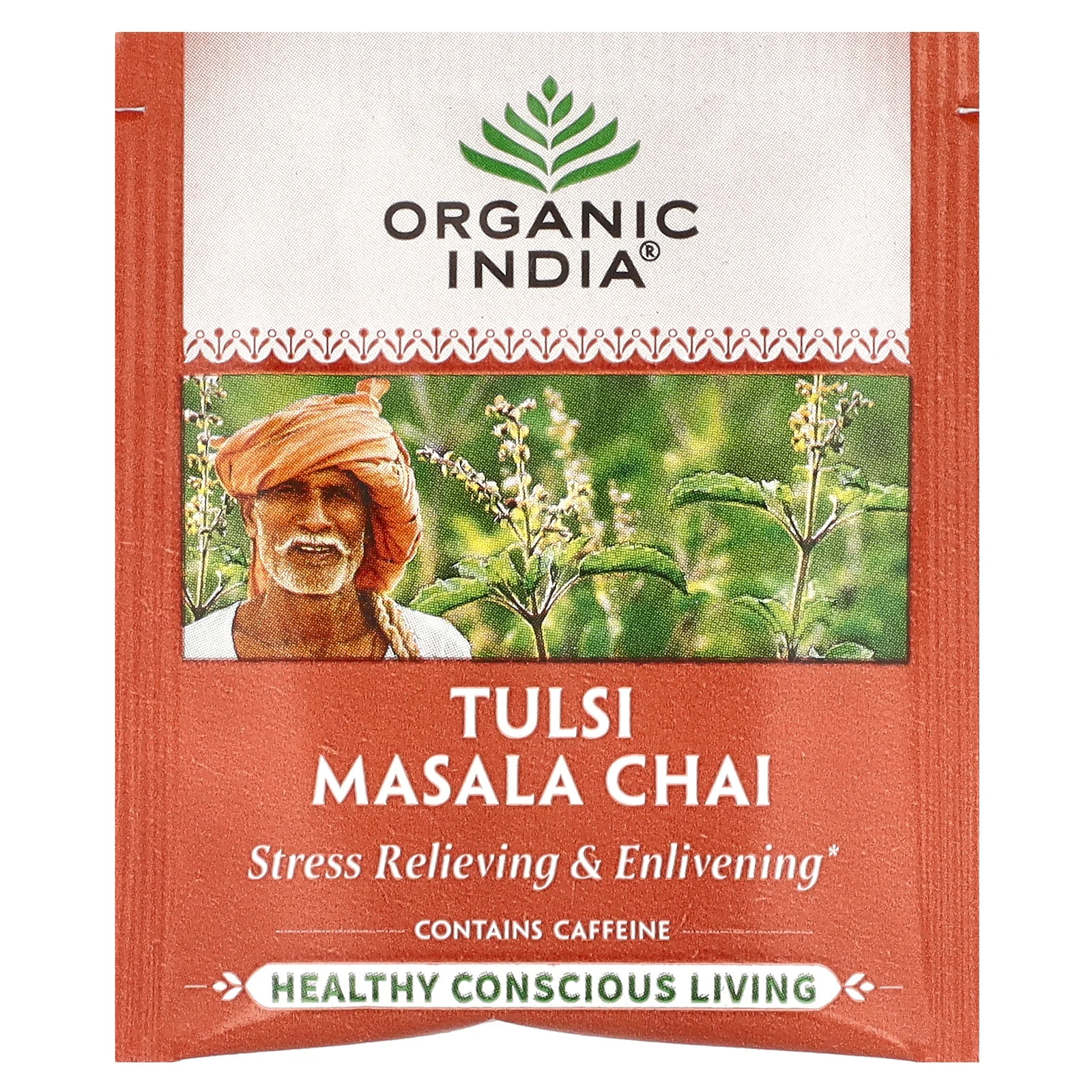 Tulsi Tea, Masala Chai, 18 Infusion Bags, 1.33 oz (37.8 g)
