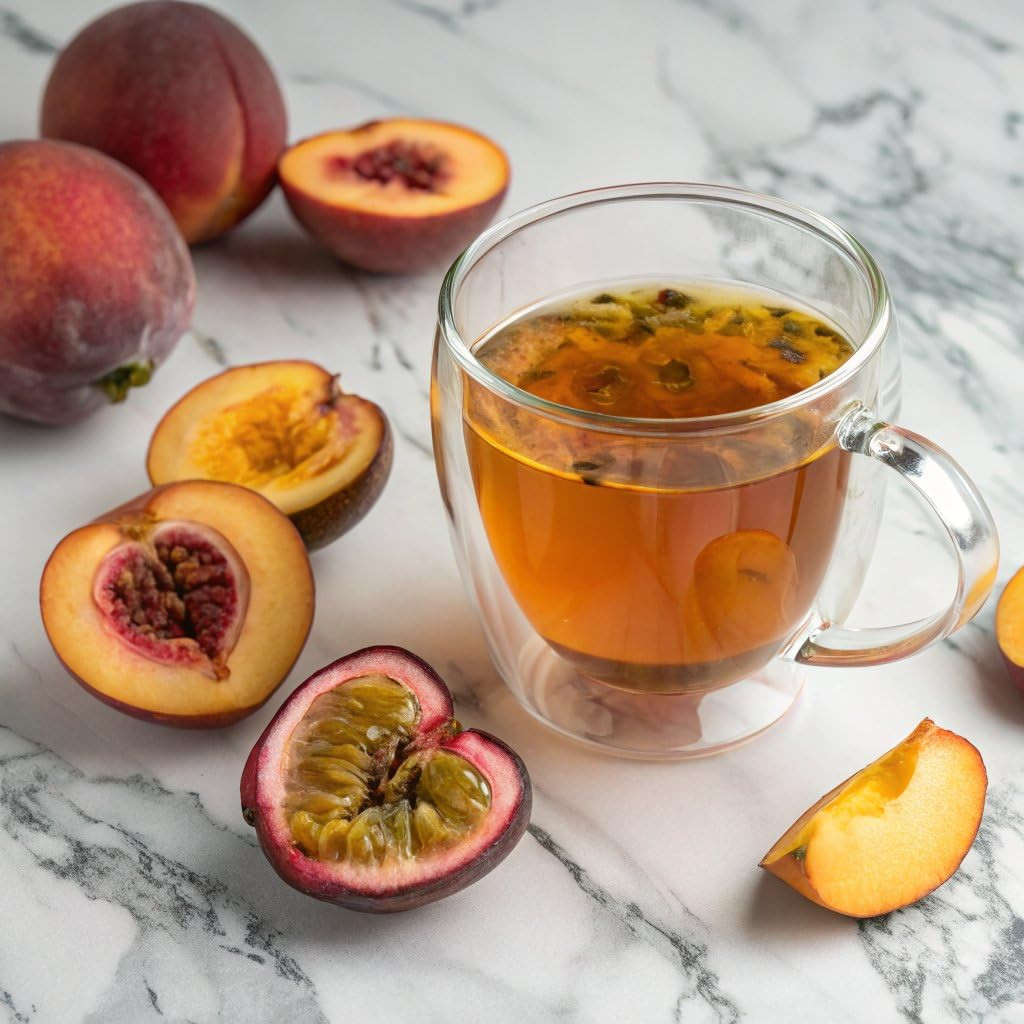Ahmad Tea Peach Passion Fruit Black Tea Bags 20 Count Awards Winning Flavor
