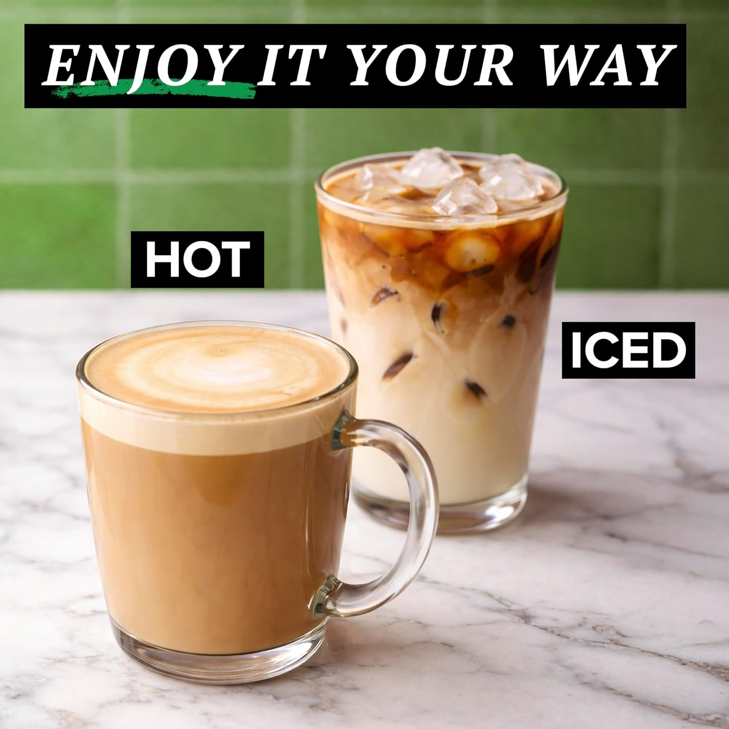 TAZO Decaf Chai Latte, Black Tea Concentrate, Easy-To-Serve Chai Tea for Everyda
