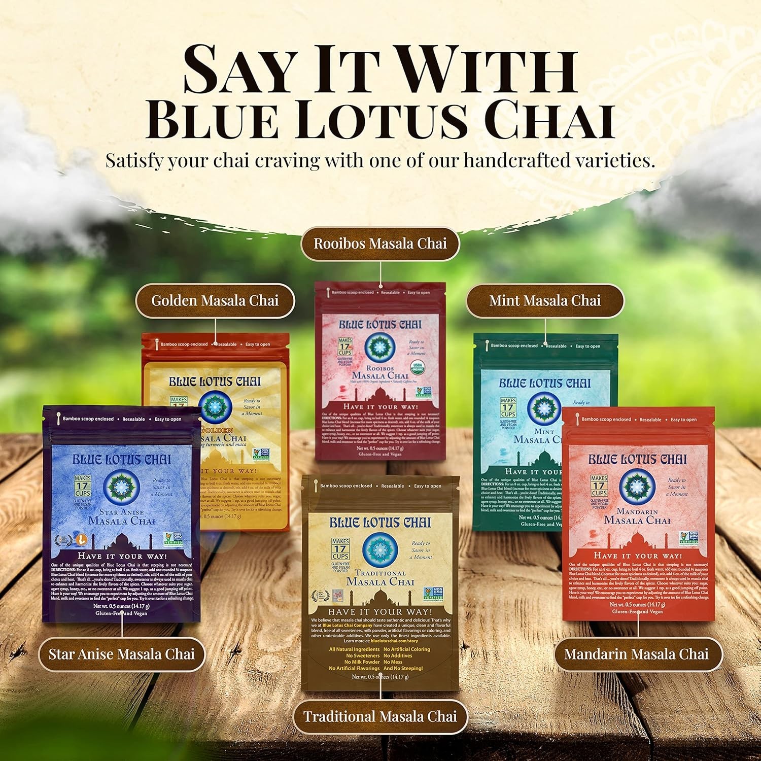 Instant Masala Chai Powder – Makes 17 Cups of Organic Gluten-Free Delight