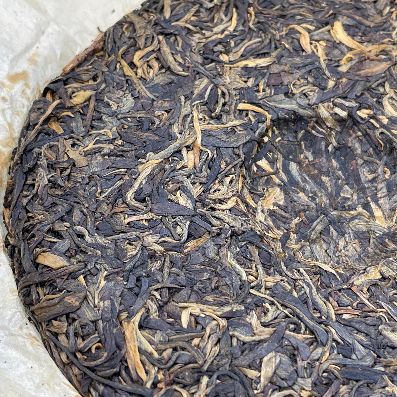2013 Guoyan Xishuangbanna Laobanzhang Raw Pu-erh Tea Cake, 400g, from Yunnan